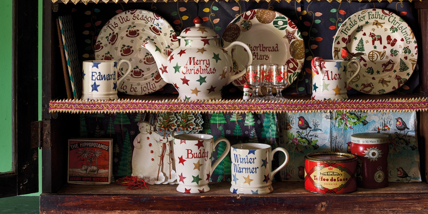 emma bridgewater christmas dresser Gift Inspiration | Unique Homeware & Pottery Gifts