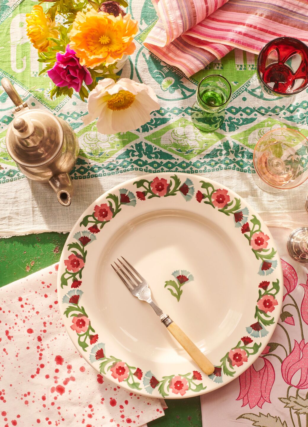 Indian Summer Large Dinner Plate, 10.5 Inch