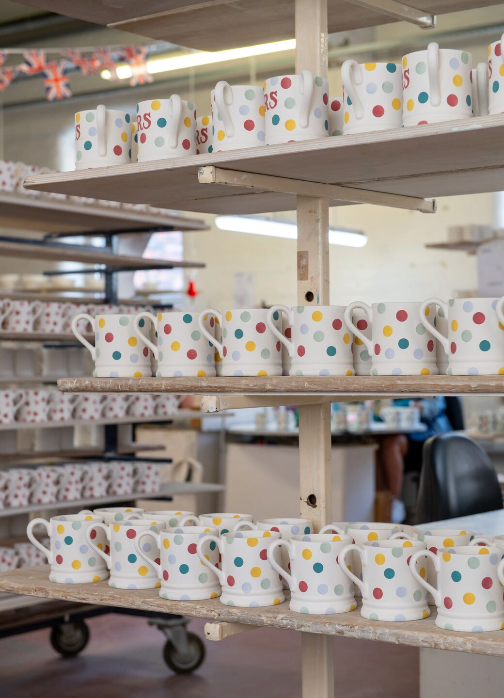 Seconds Polka Dot 1/2 Pint Mug