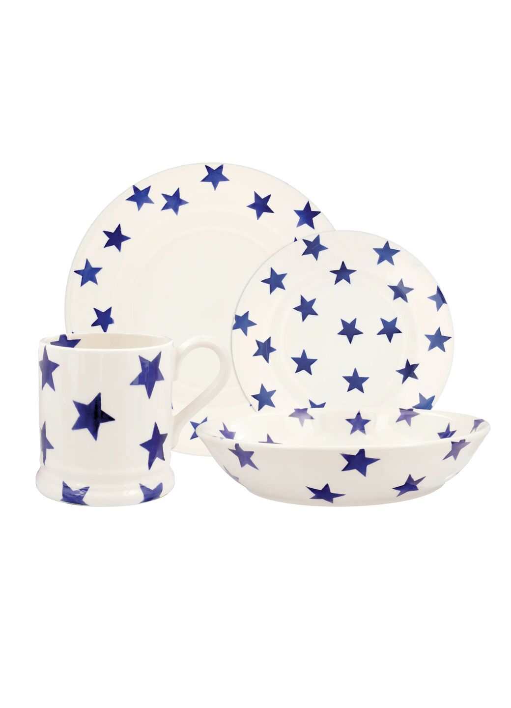 Blue Star Tableware - Set Of 4