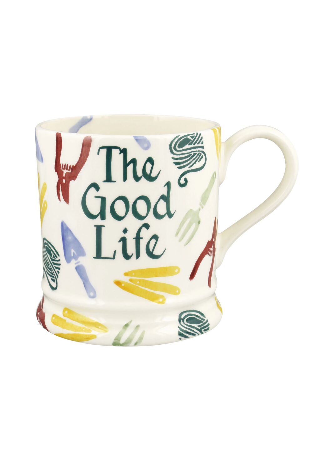 Personalised Polka Gardening Large Mug