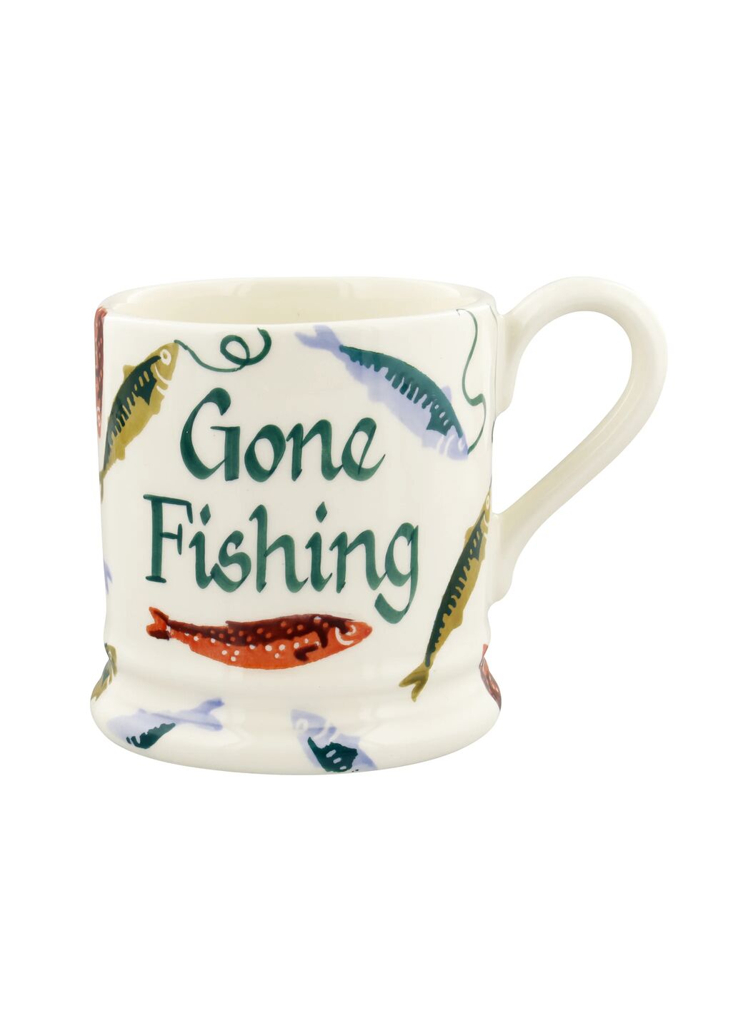 Personalised Fishing 1/2 Pint Mug