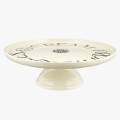 Seconds Black Toast Large Cake Stand