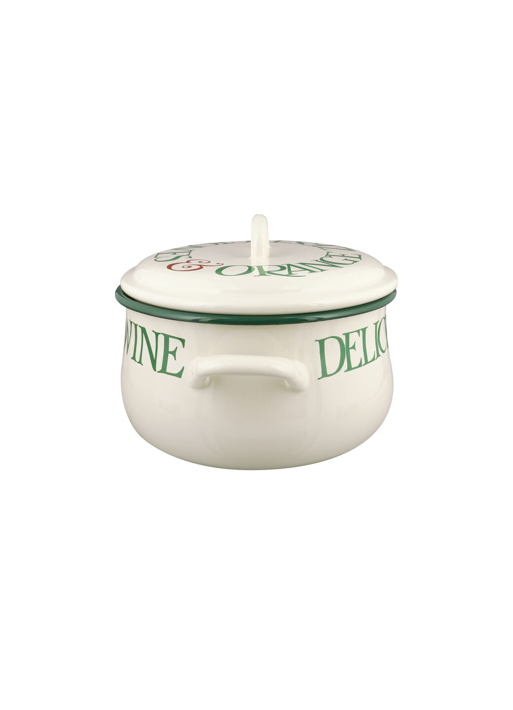 Christmas Toast & Marmalade Medium Enamel Cooking Pot