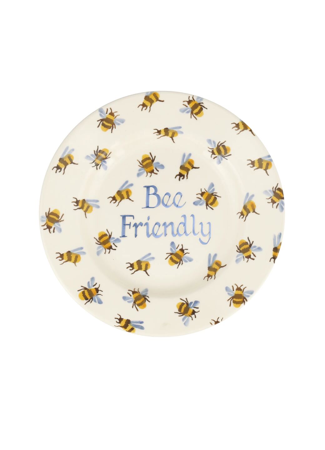 Personalised Bumblebee Medium Dinner Plate, 8.5 Inch