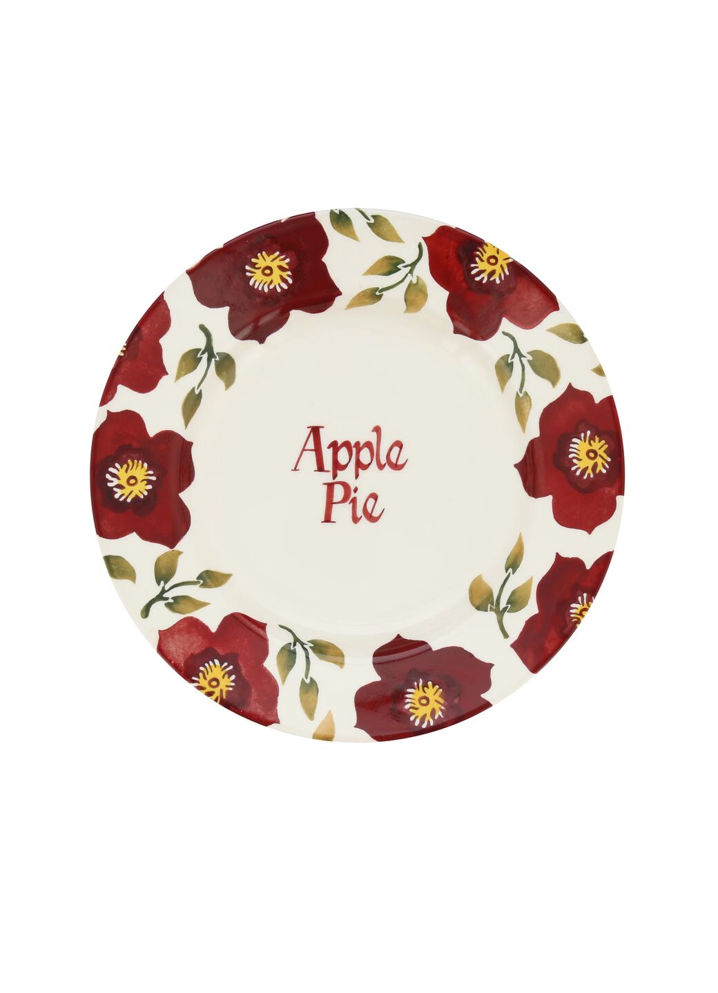 Personalised Hellebore Medium Dinner Plate, 8.5 Inch