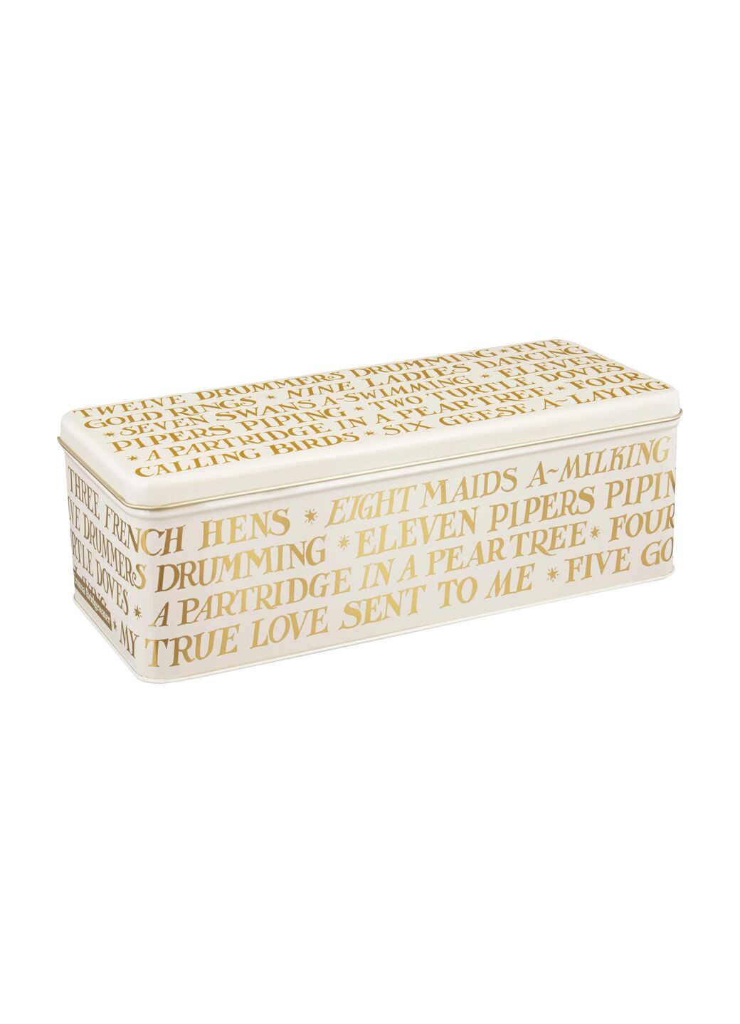 Gold Toast & Marmalade Long Deep Rectangular Tin