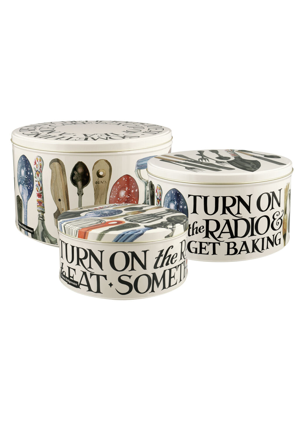 Get Baking Set Of 3 Round Cake Tins