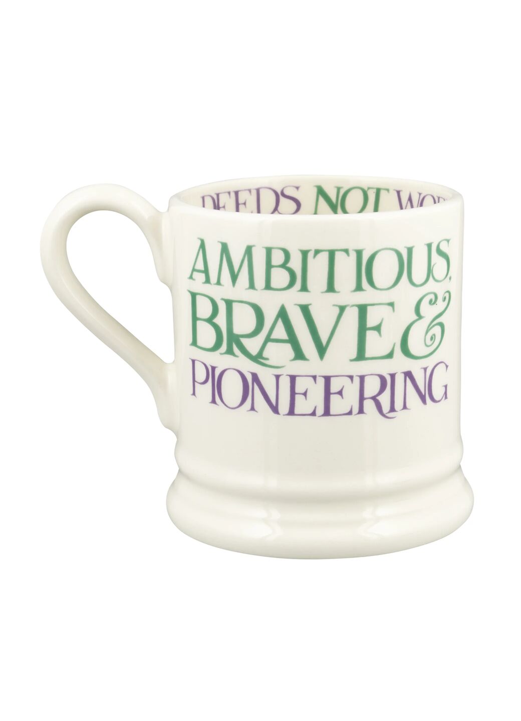 Purple Toast Change Our World 1/2 Pint Mug