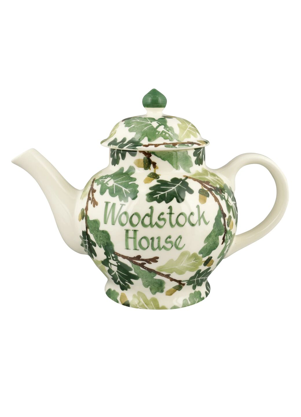 Personalised Oak 4 Mug Teapot