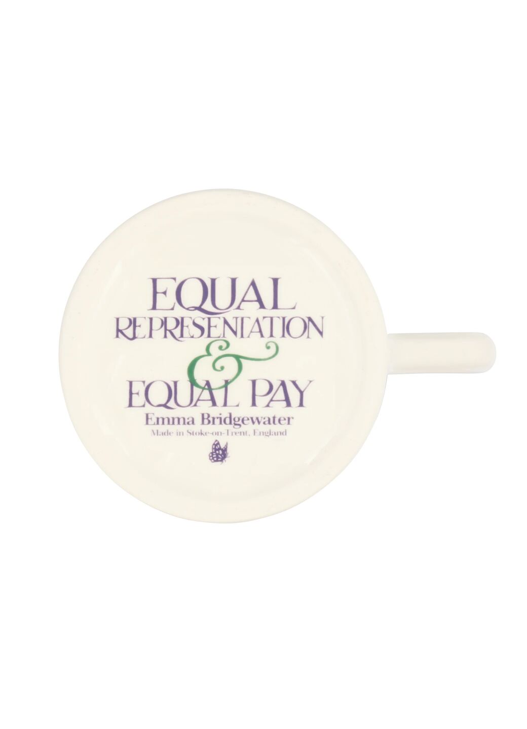 Purple Toast Change Our World 1/2 Pint Mug