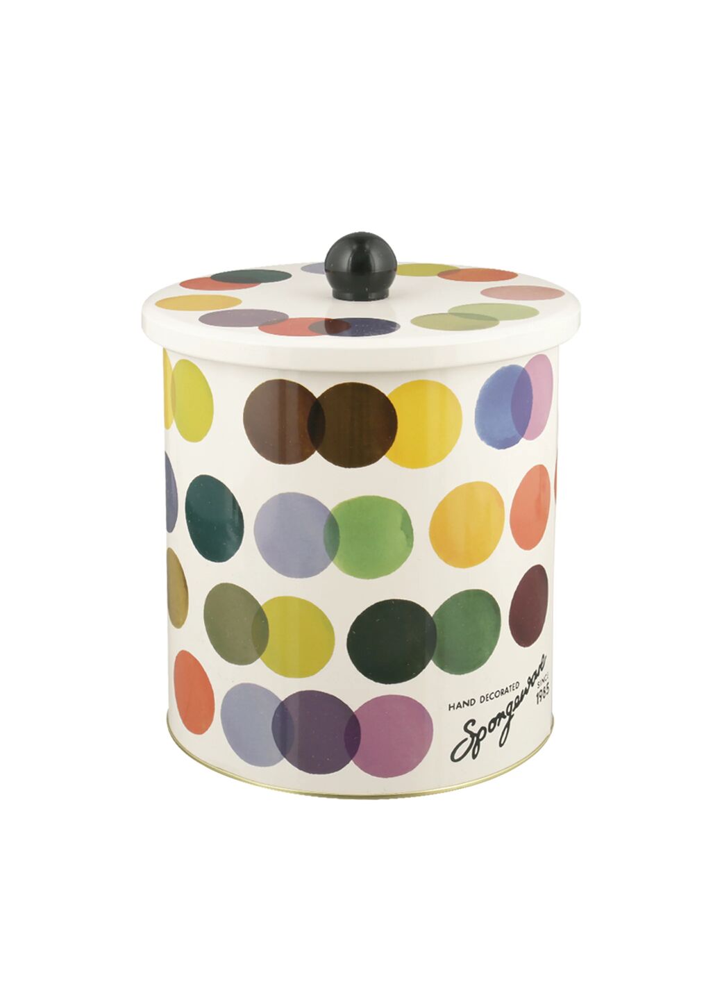 Colour Palette Medium Tin Biscuit Barrel
