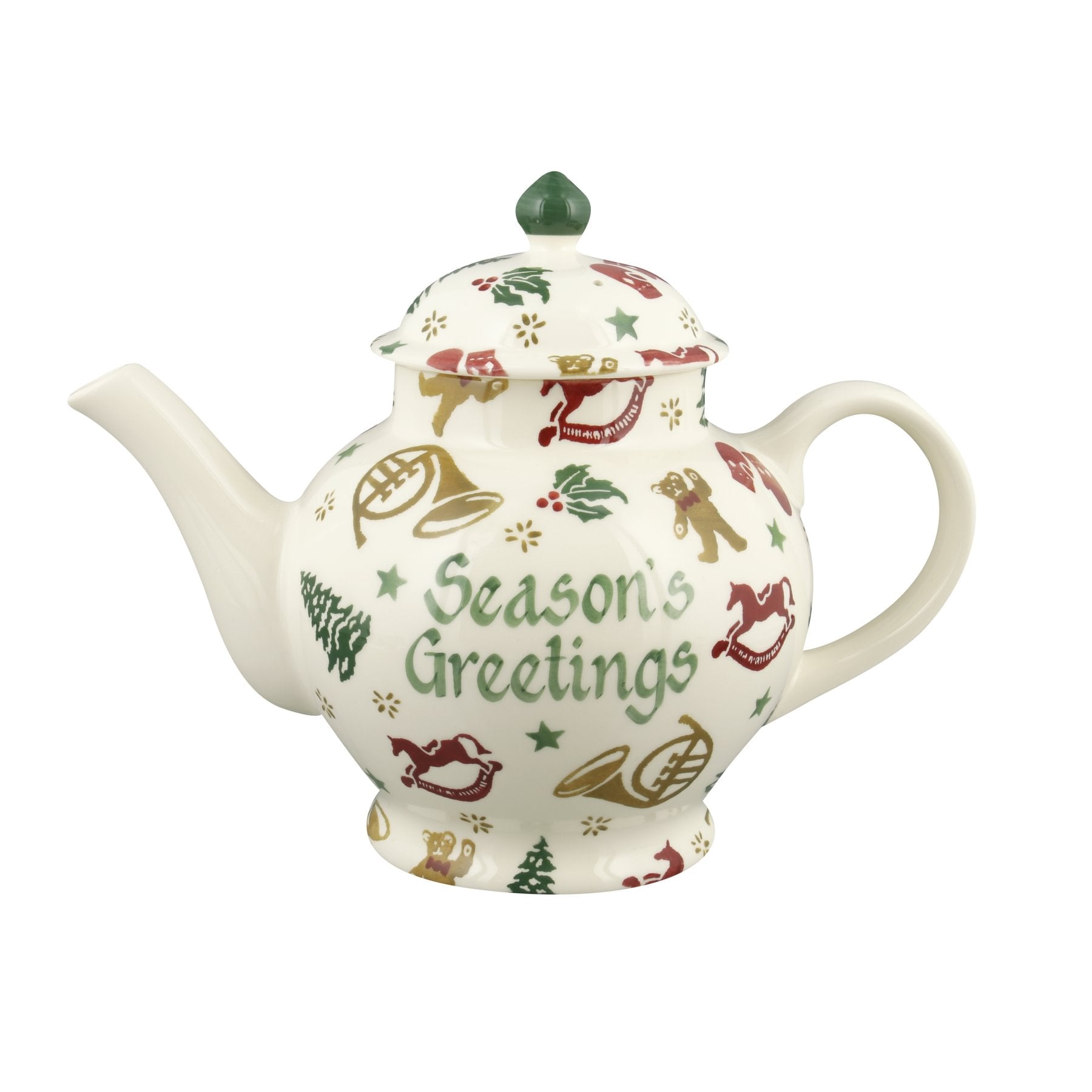 Personalised Christmas Celebration 4 Mug Teapot Emma Bridgewater UK