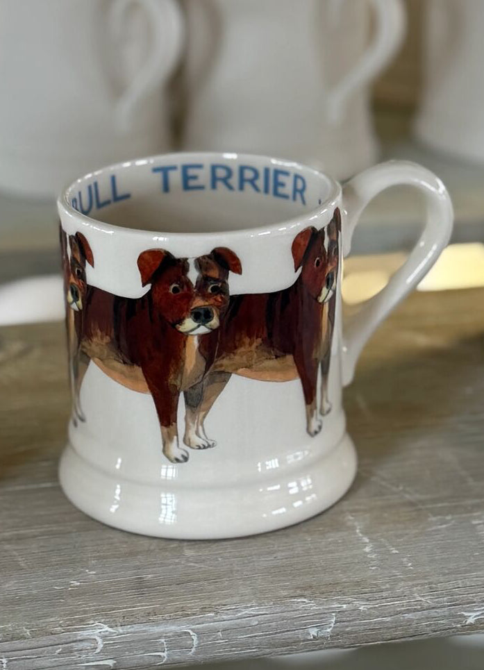 Staffordshire Bull Terrier 1/2 Pint Mug – Emma Bridgewater UK