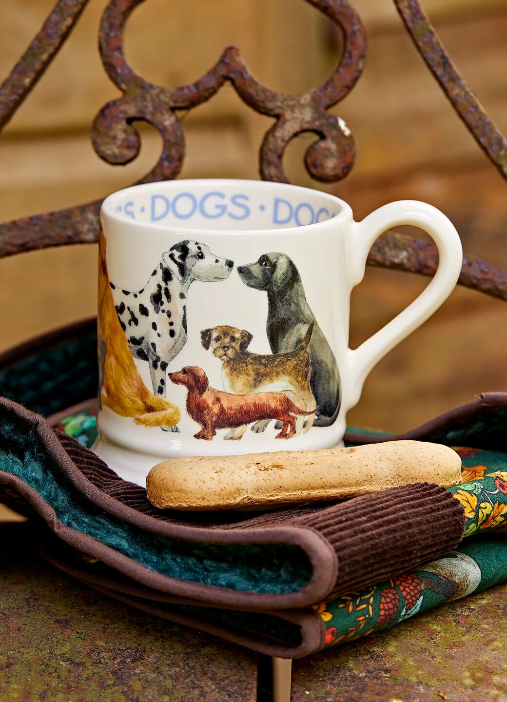 Seconds Dogs All Over 1/2 Pint Mug