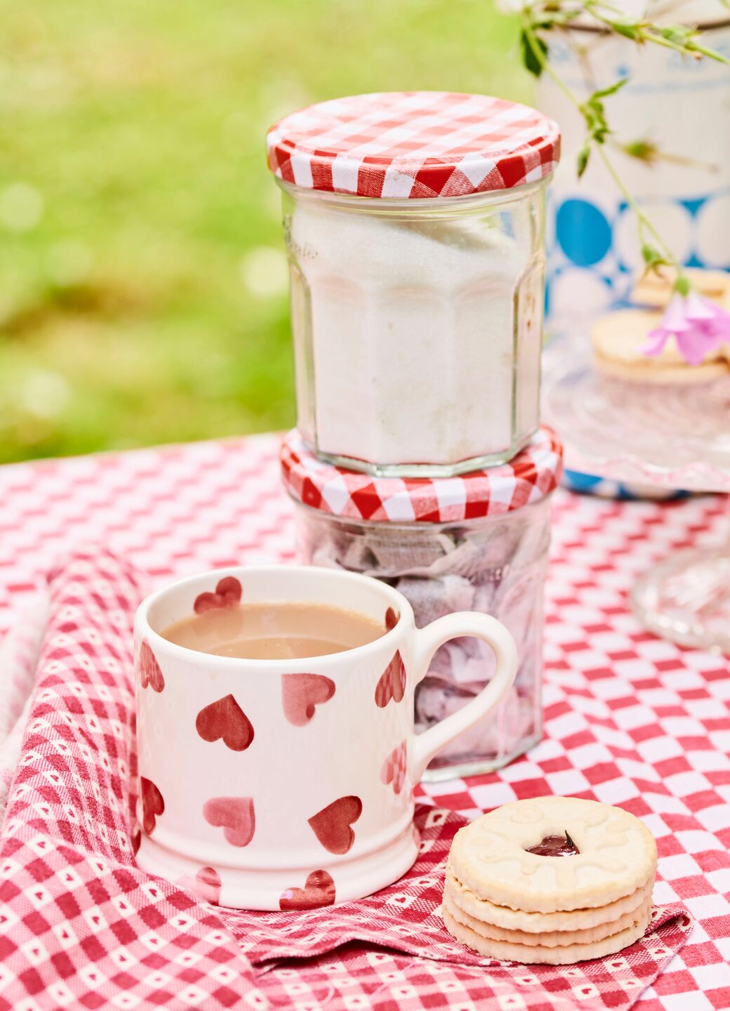 Seconds Pink Hearts Small Mug