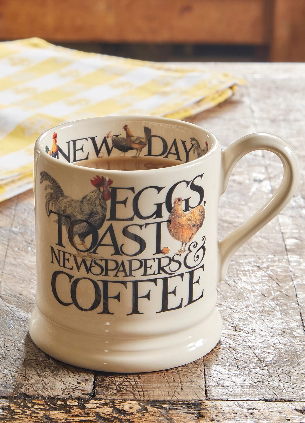 Seconds Rise & Shine Eggs & Toast 1/2 Pint Mug