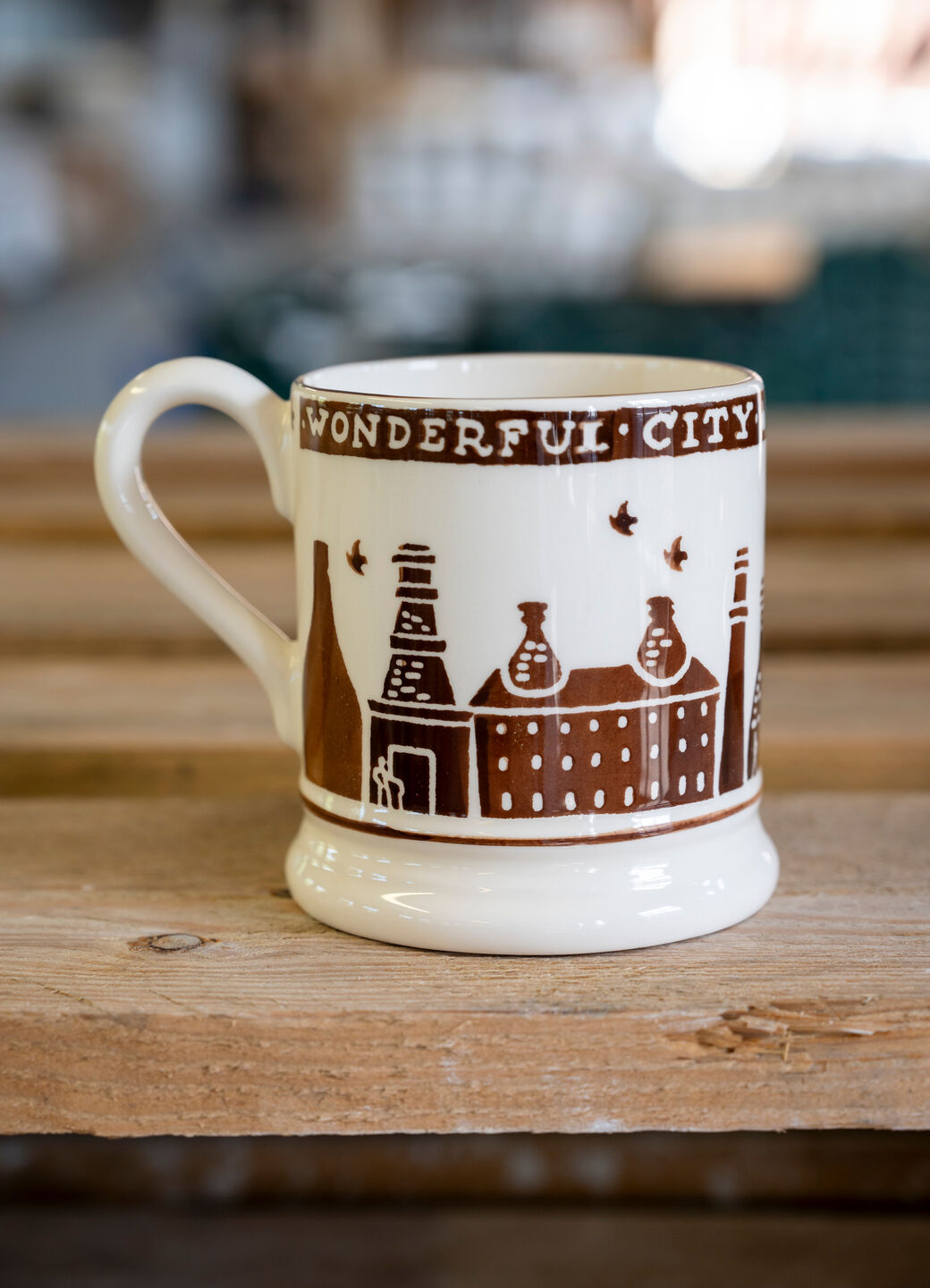 Seconds Stoke-on-Trent 1/2 Pint Mug