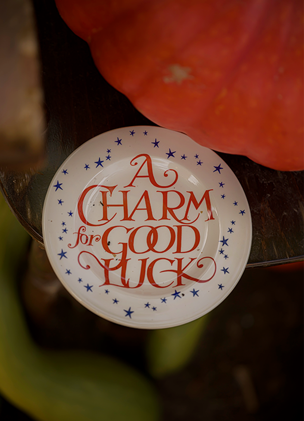 Halloween Toast Small Side Plate, 6.5 Inch