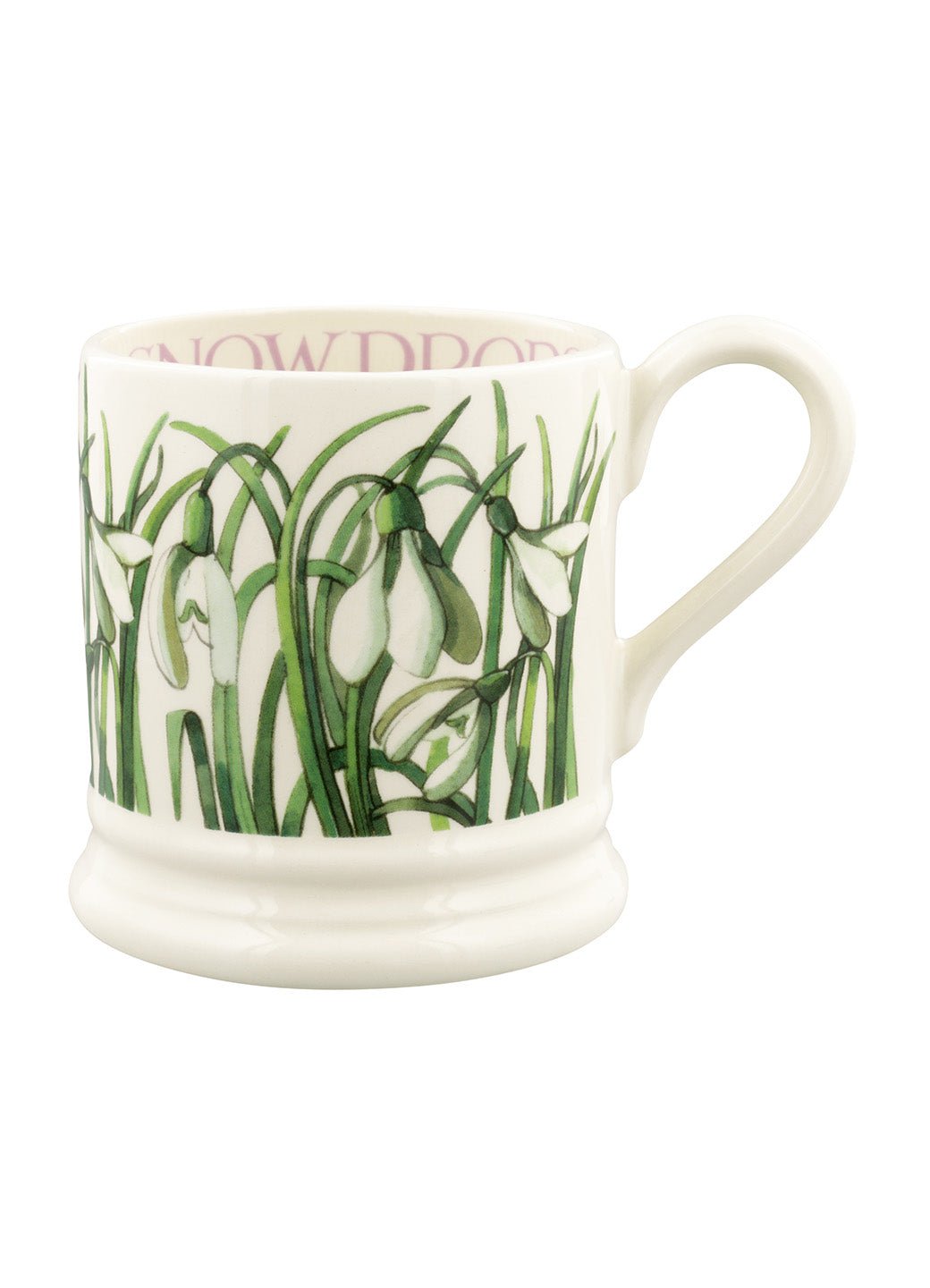 Flowers Snowdrop 1/2 Pint Mug