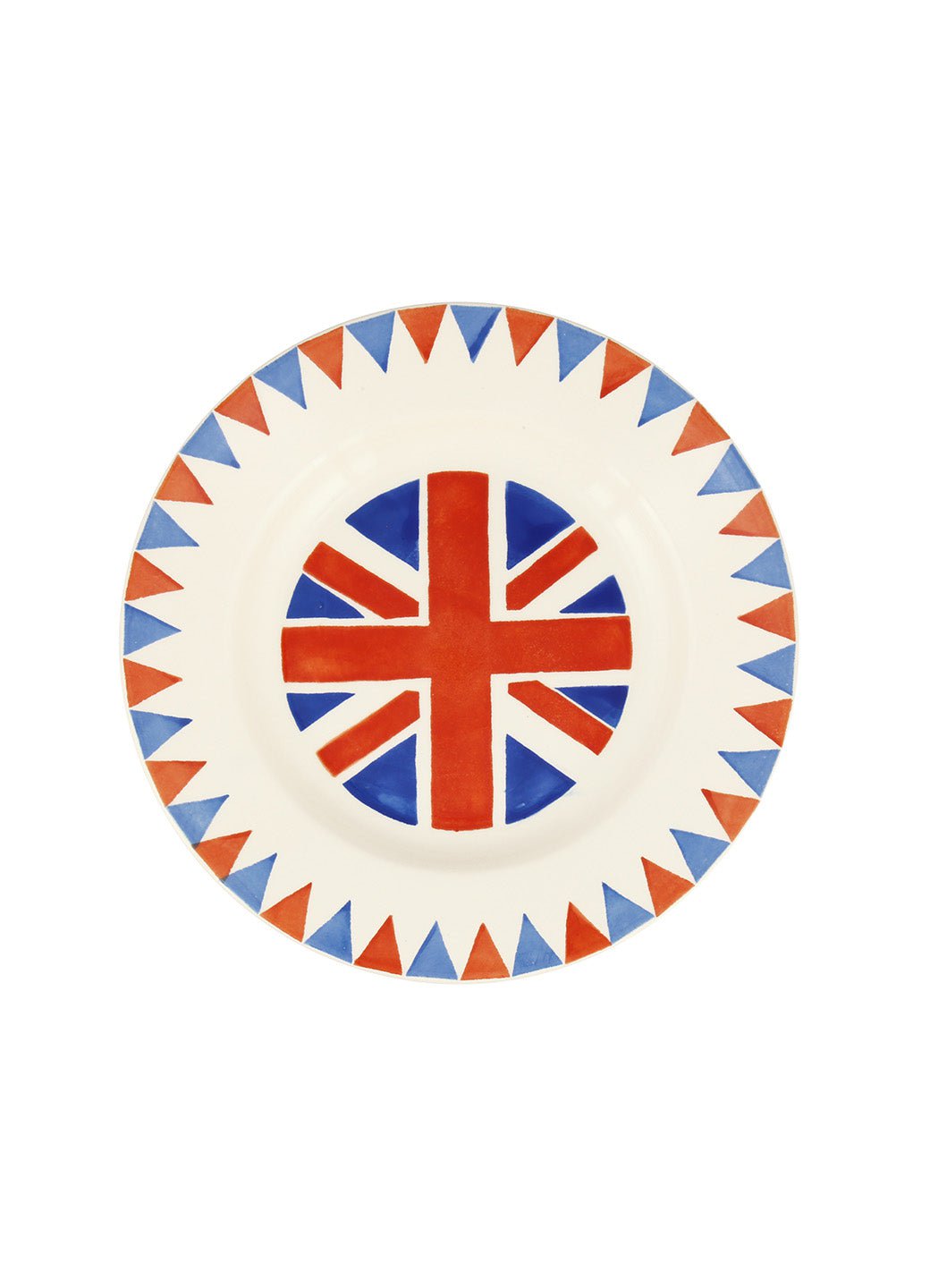 Union Jack Truly Great Medium Dinner Plate, 8.5 Inch