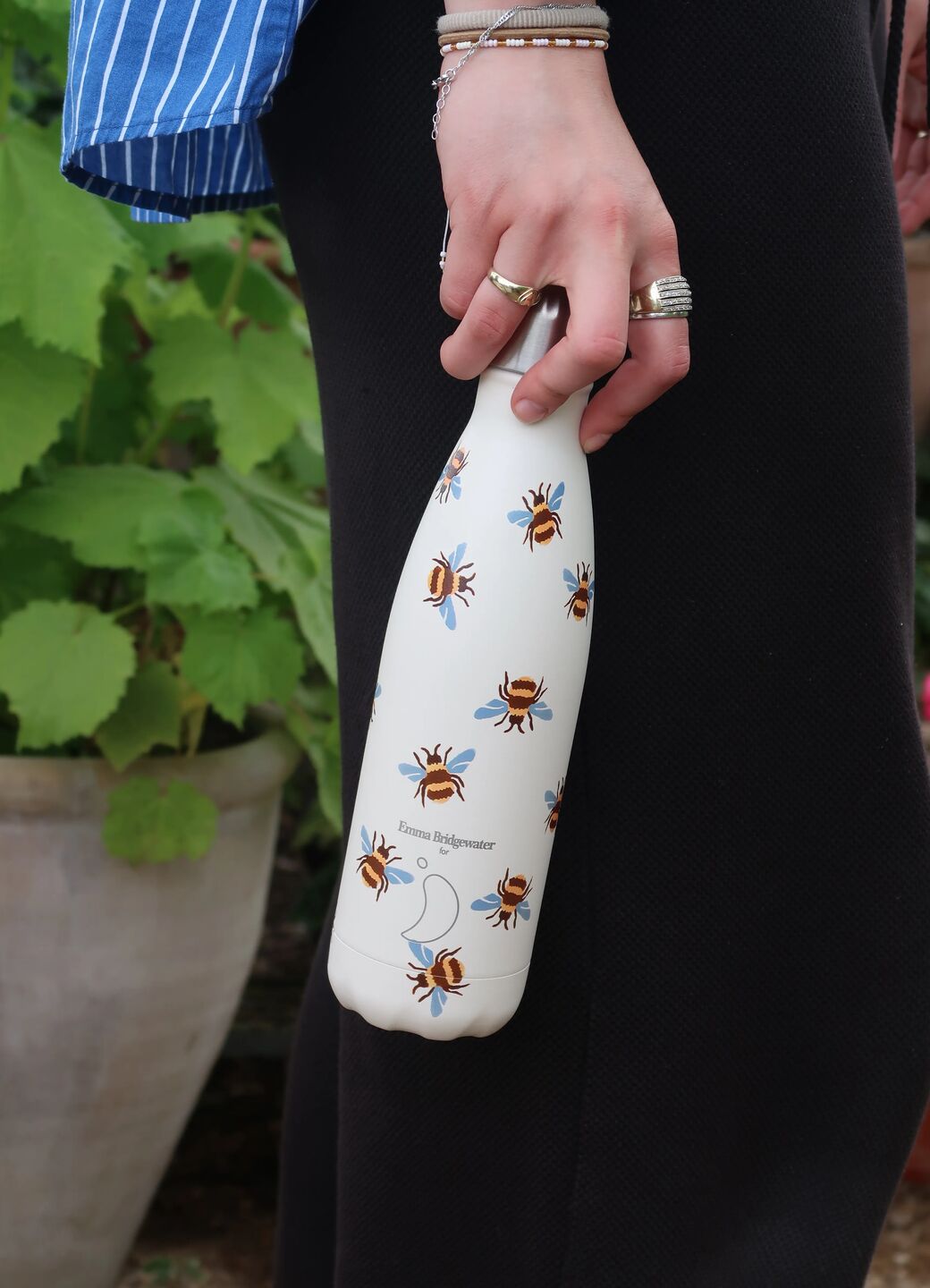 Chilly's エマブリッジウォーター 500ml 猫デザインボトル Bumblebee Chillys Insulated Bottle – Emma Bridgewater UK