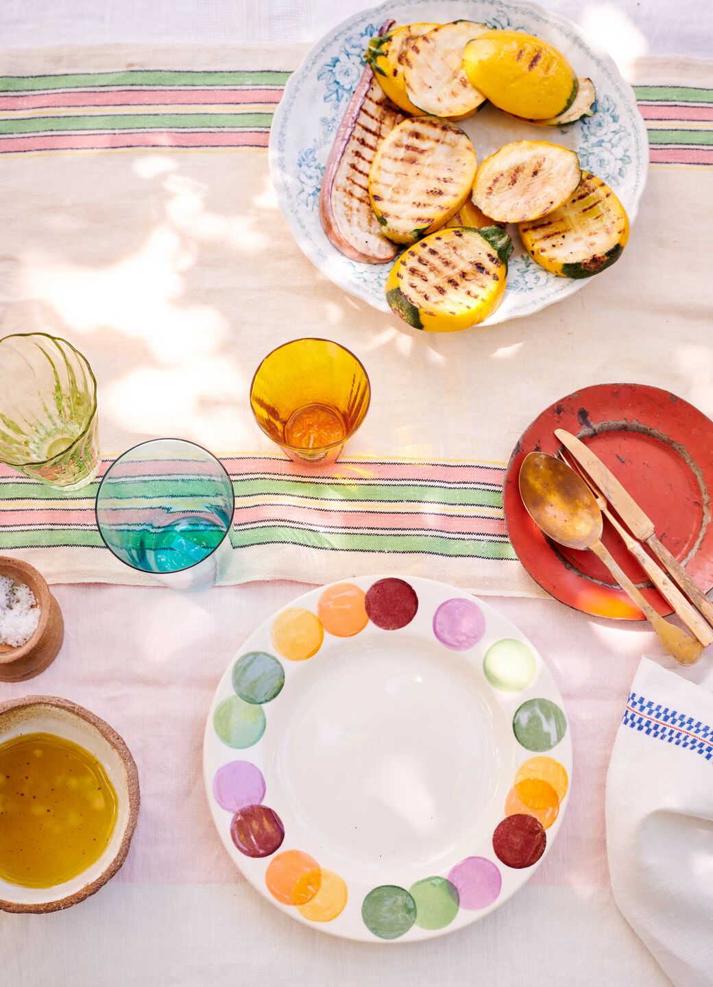 Colour Palette Medium Dinner Plate, 8.5 Inch