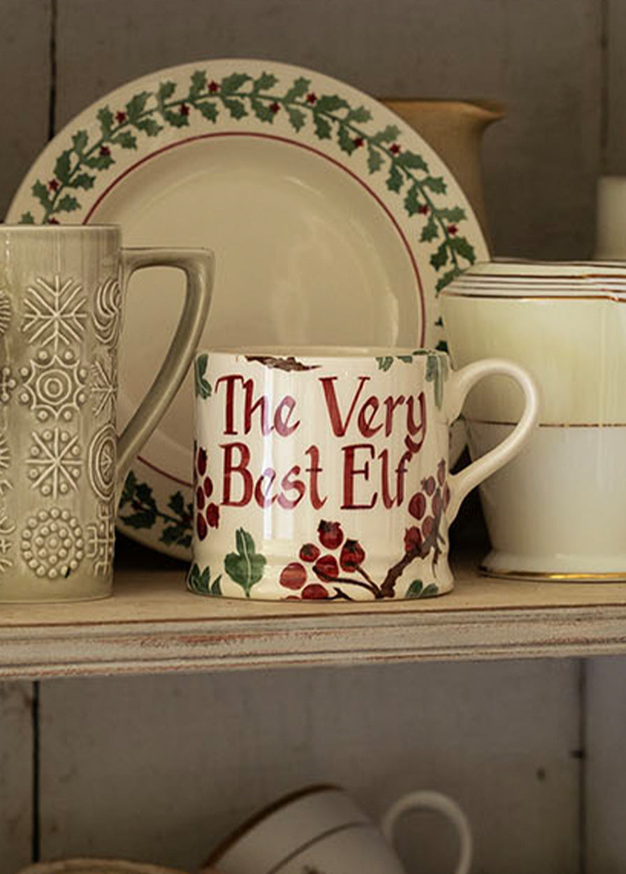 Personalised Hawthorn & Robin Small Mug