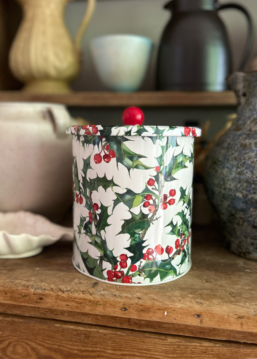 Holly Medium Biscuit Barrel
