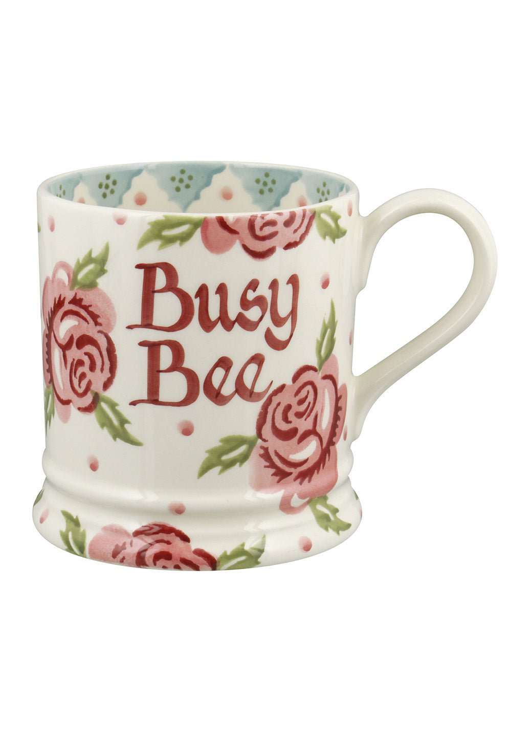 Personalised Rose & Bee Large Mug