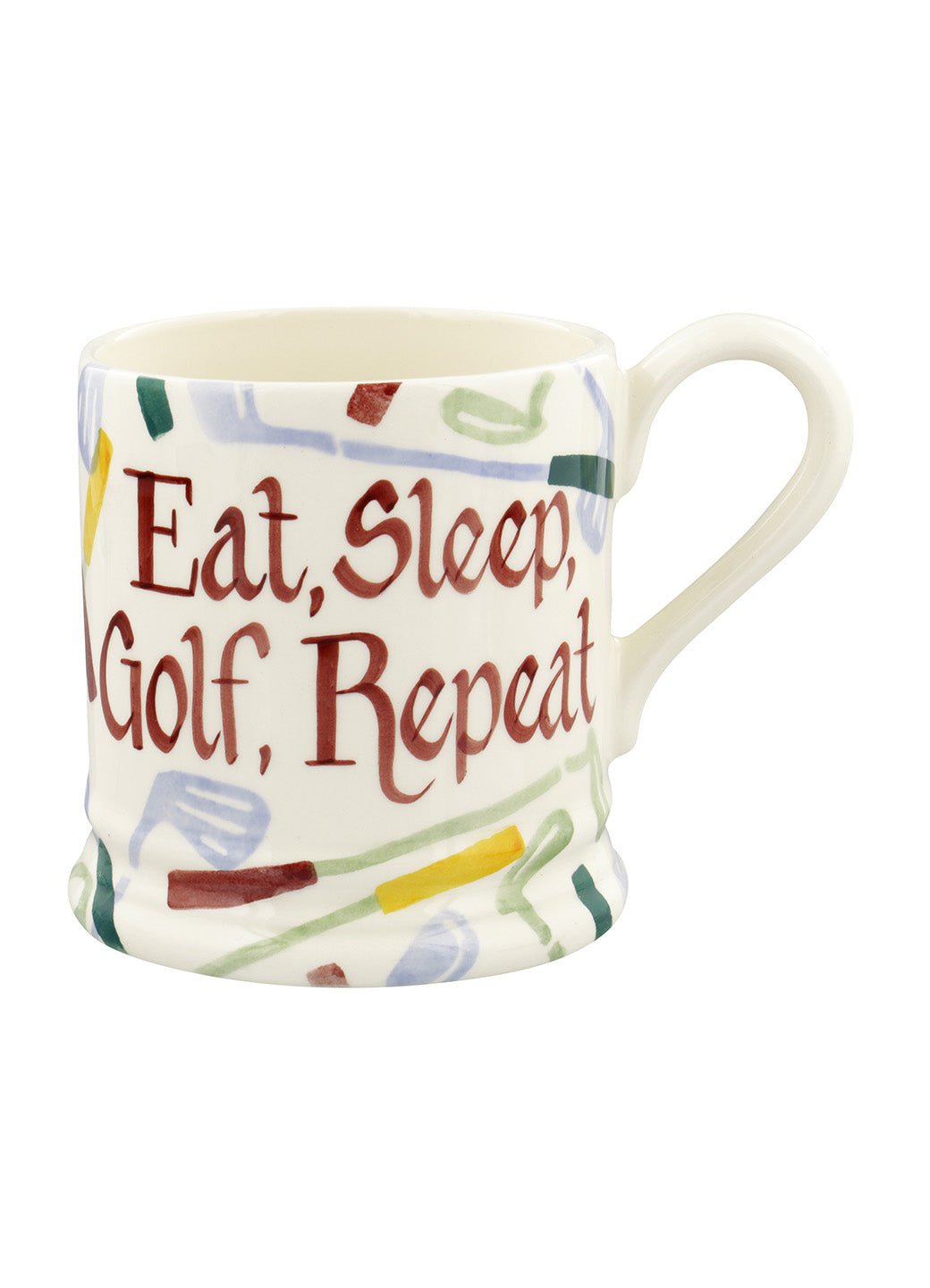 Personalised Golf 1/2 Pint Mug