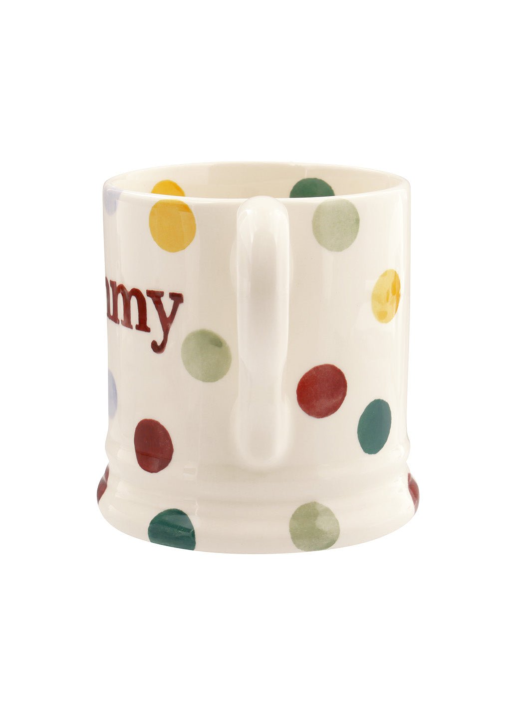 Seconds Polka Dot Mummy 1/2 Pint Mug