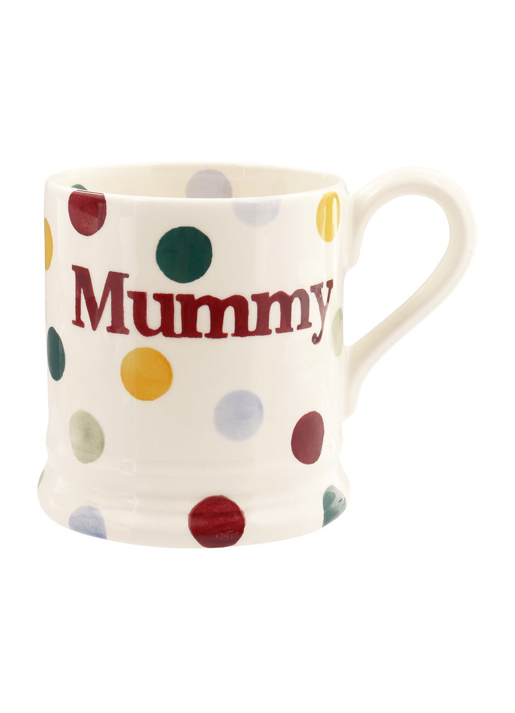 Seconds Polka Dot Mummy 1/2 Pint Mug