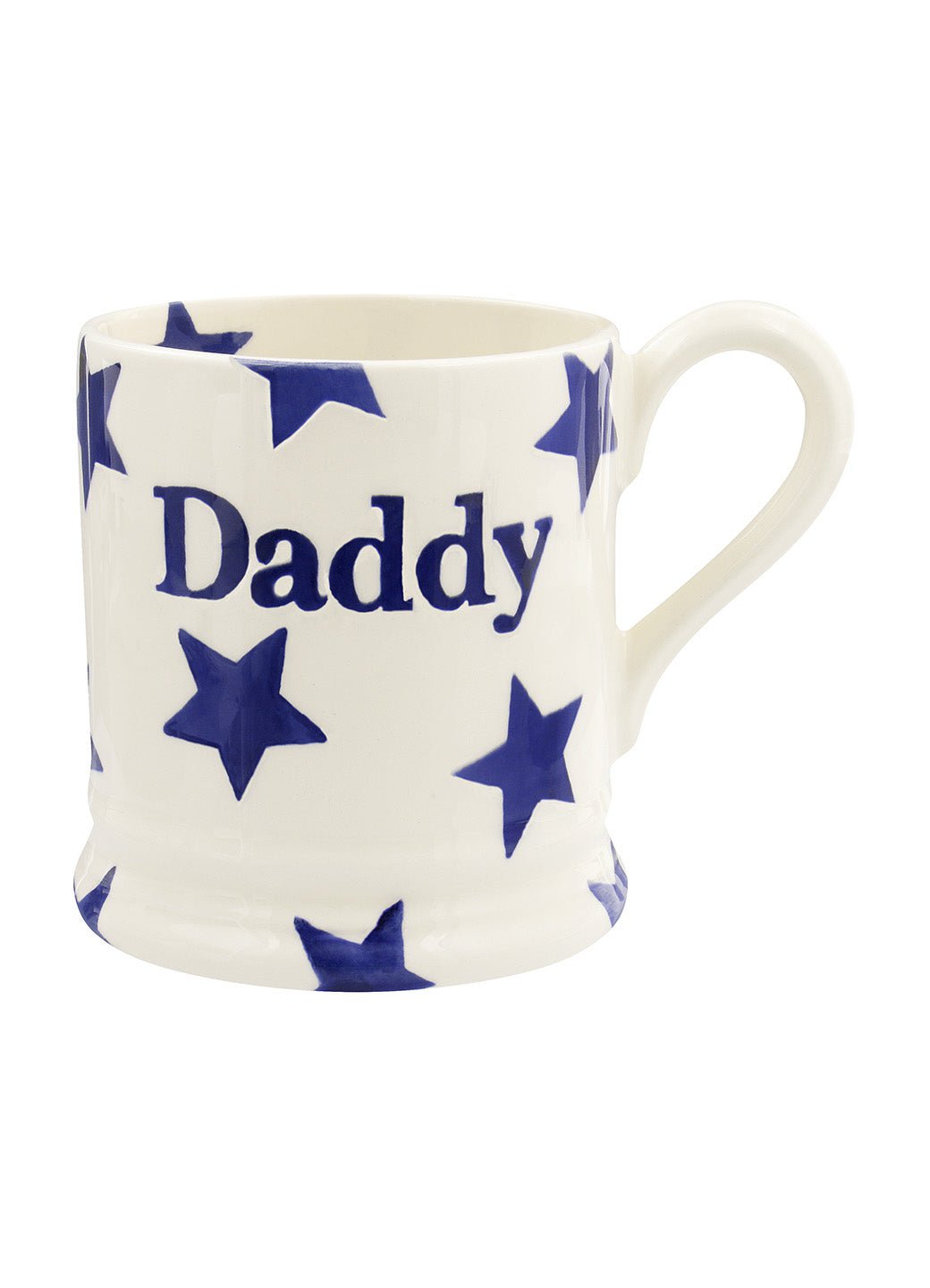 Seconds Blue Star Daddy 1/2 Pint Mug