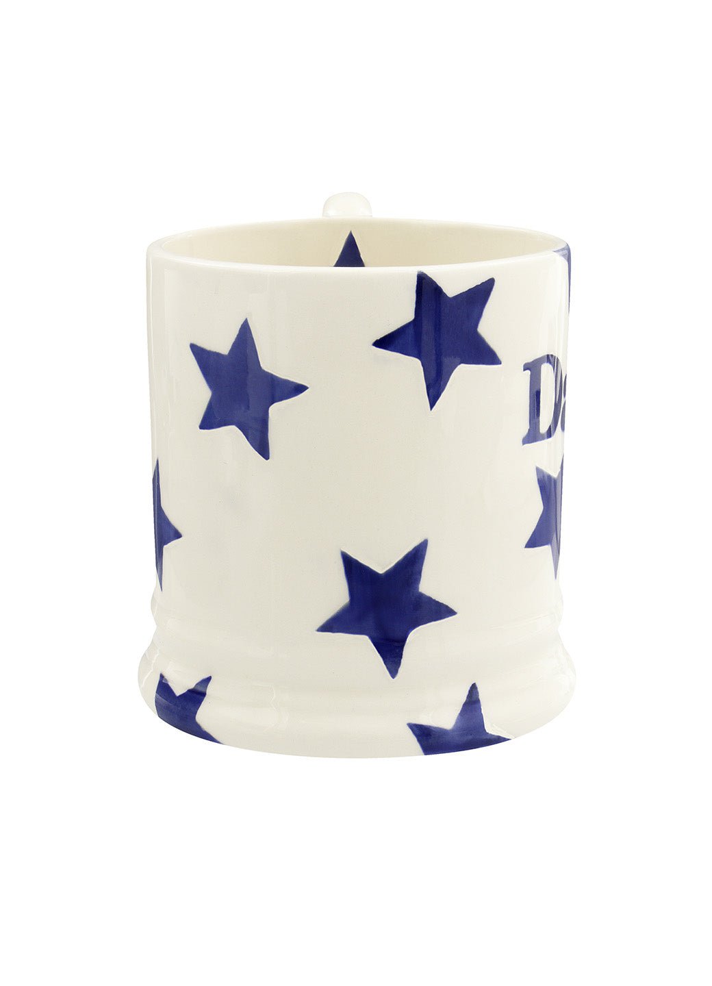 Seconds Blue Star Daddy 1/2 Pint Mug