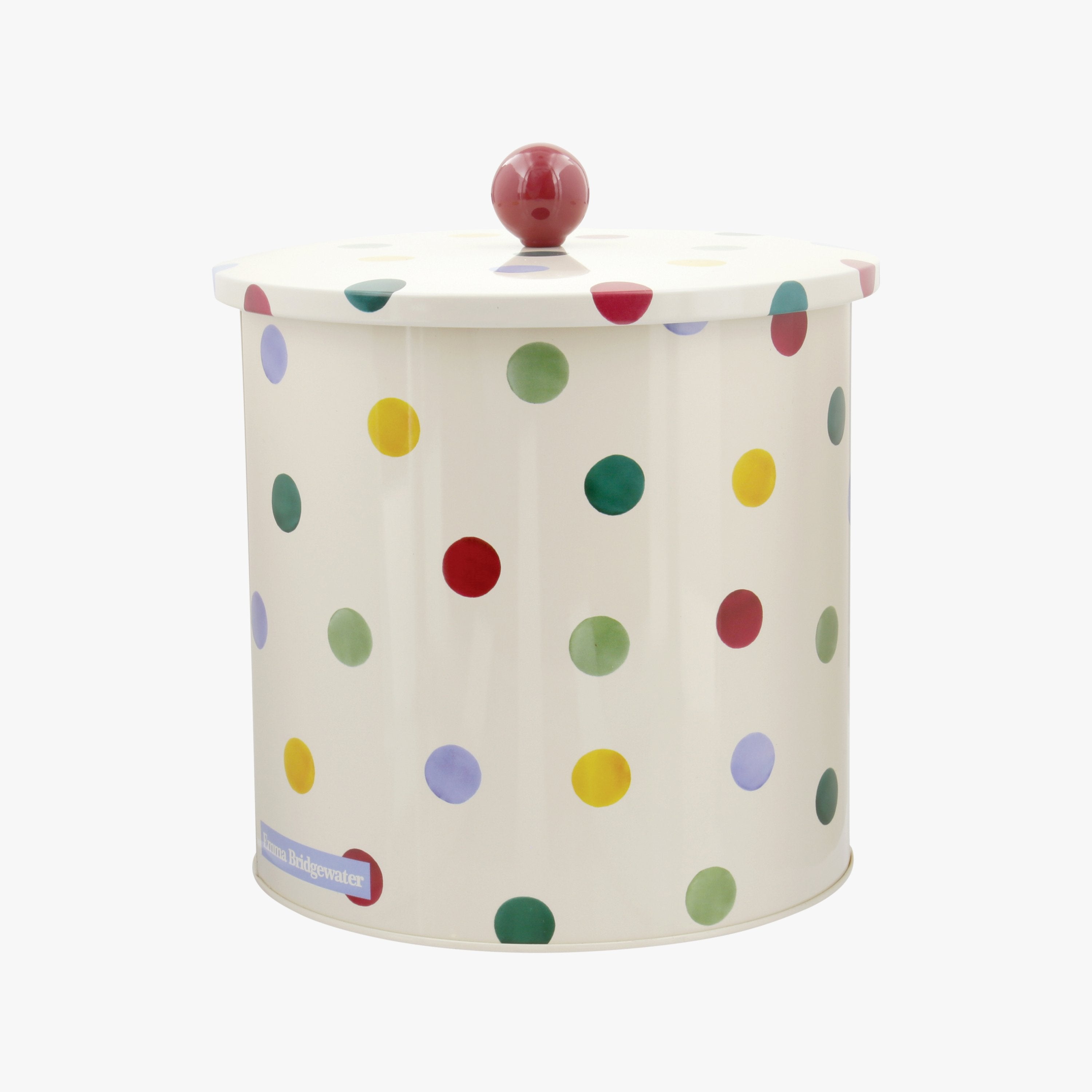 Polka Dot Biscuit Barrell