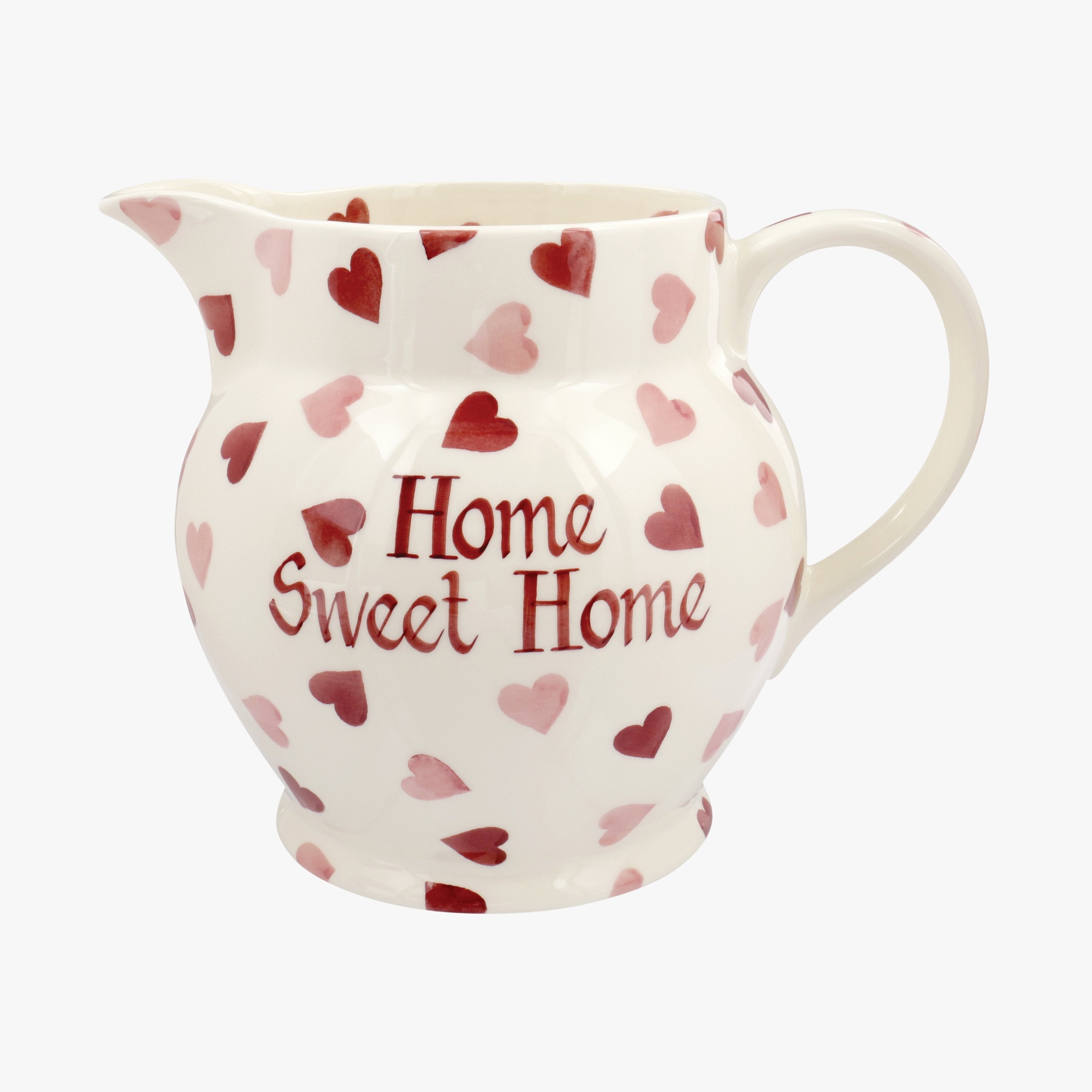 Personalised Pink Hearts 3 Pint Jug Emma Bridgewater UK