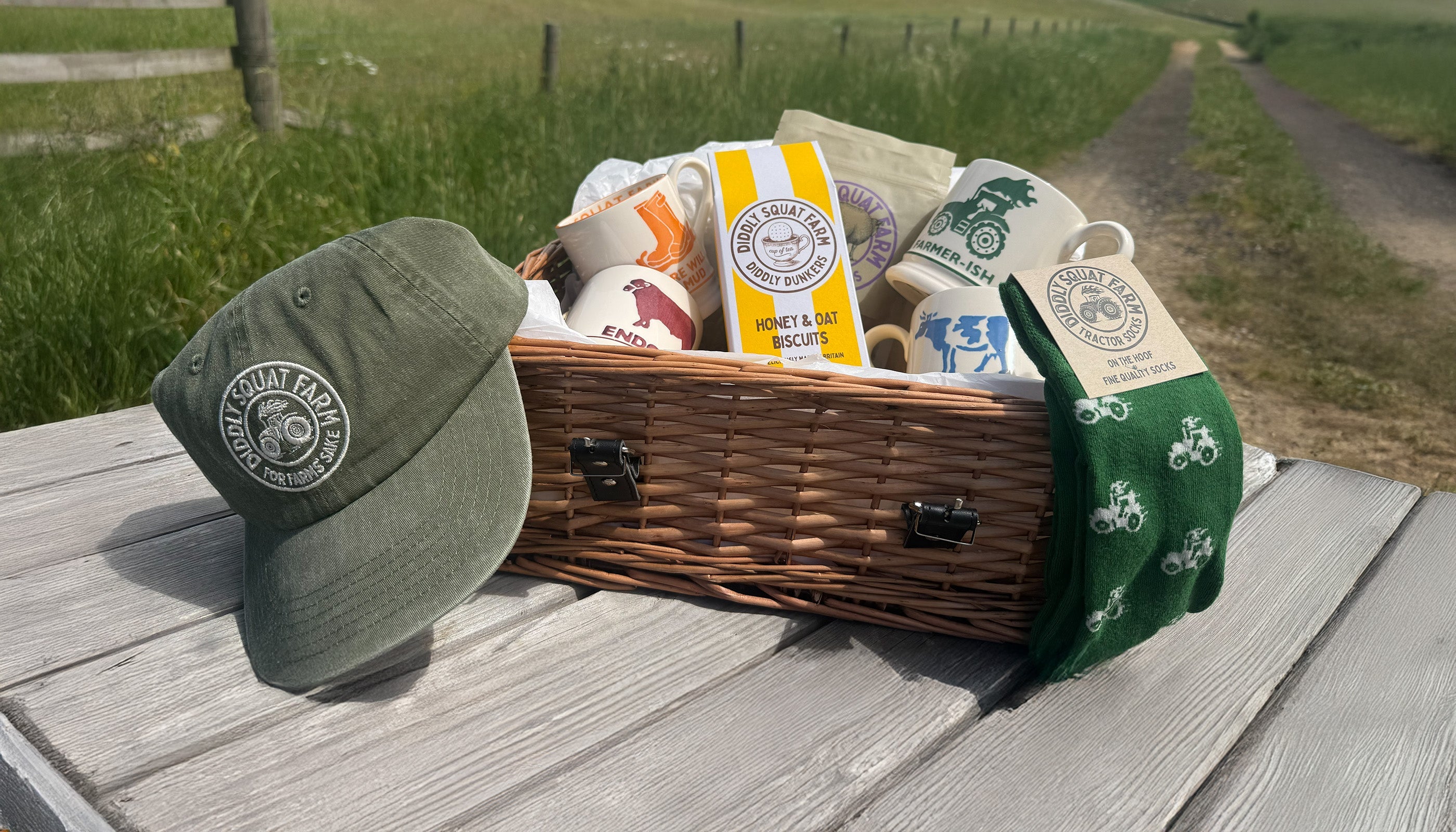 WIN! An Emma Bridgewater x Diddly Squat Farm Hamper