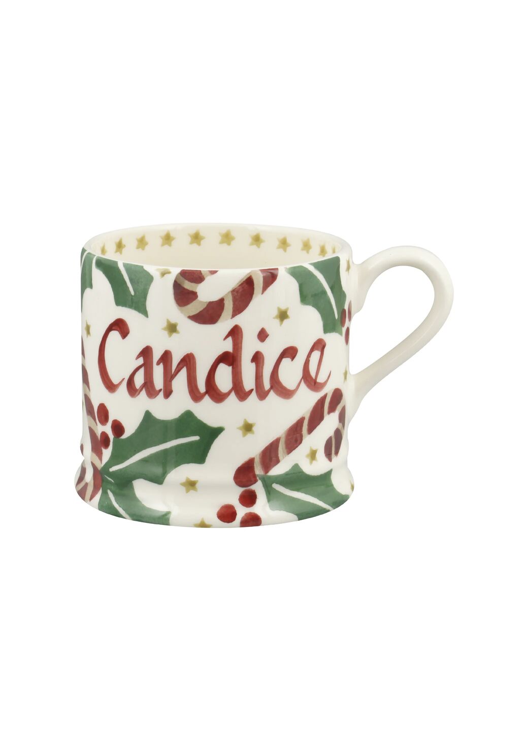 Personalised Candy Canes Small Mug