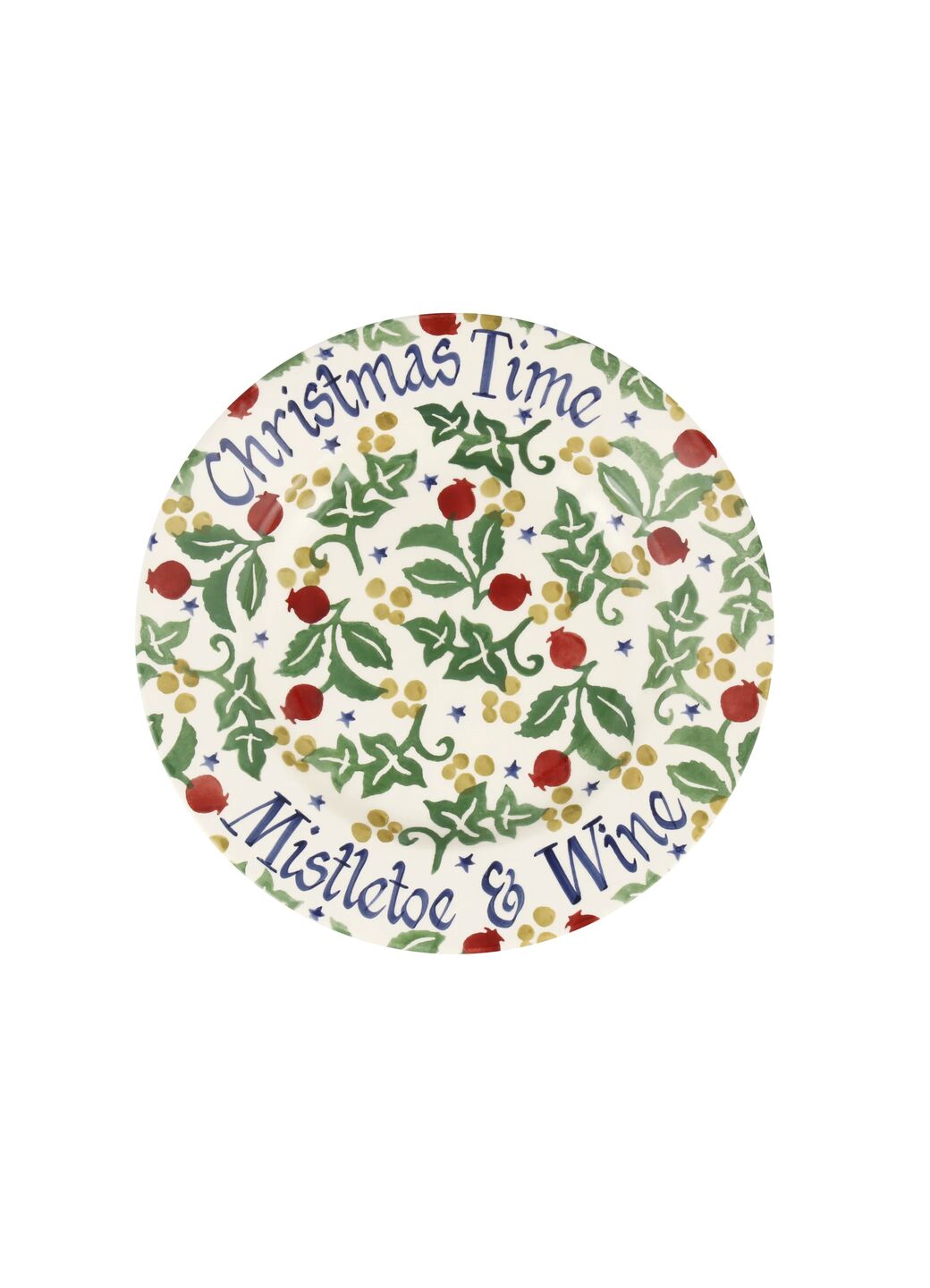 Personalised Rosehip & Ivy Medium Dinner Plate, 8.5 Inch