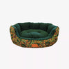 Dogs In The Woods Waterproof Waxed Cotton Large Pet Bed