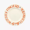 Halloween Toast Witches' Fingers 8 1/2 Inch Plate