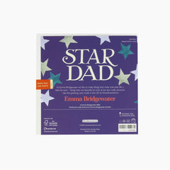 Star Dad Winter Star Father's Day Card