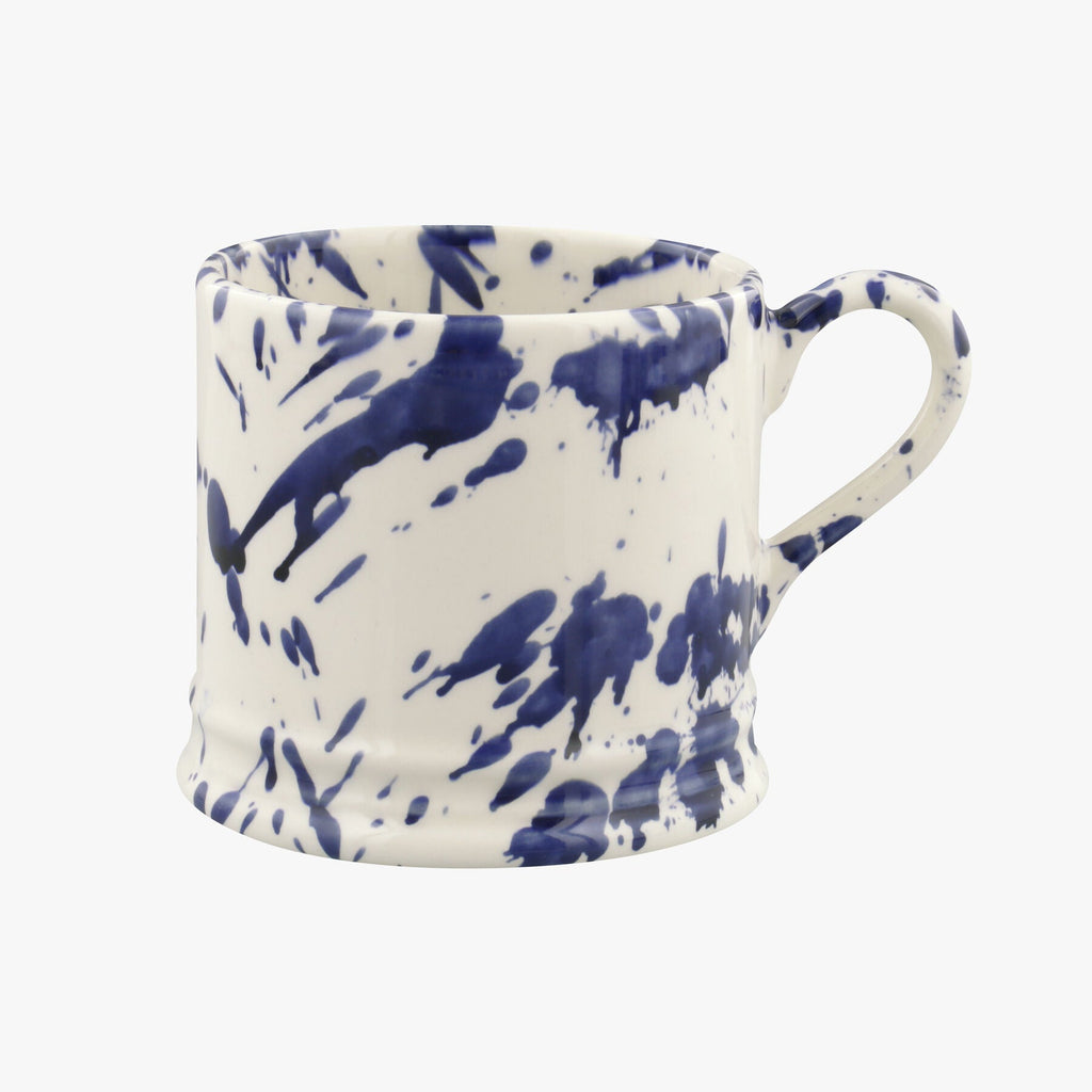 Seconds Blue Splatter Small Mug