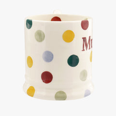 Polka Dot Mummy 1/2 Pint Mug