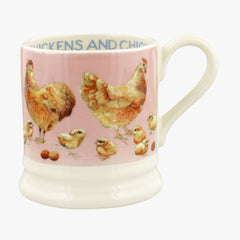Chickens & Chicks 1/2 Pint Mug
