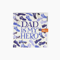 Dad Is My Hero Muddy Boots Father's Day Card