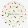 Personalised Little Rose Bud Serving Plate