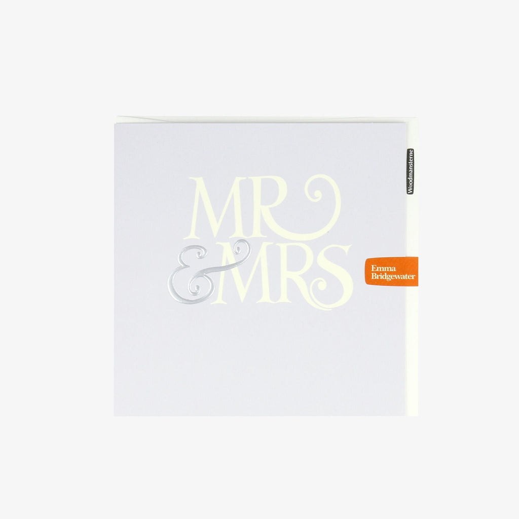 Mr & Mrs White Toast Card