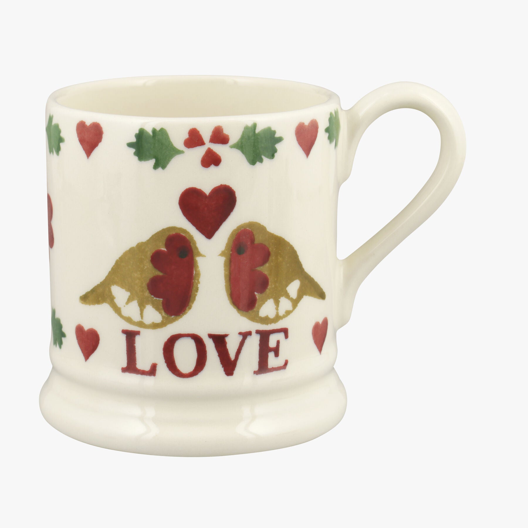 Seconds Christmas Joy Love 1/2 Pint Mug Emma Bridgewater UK
